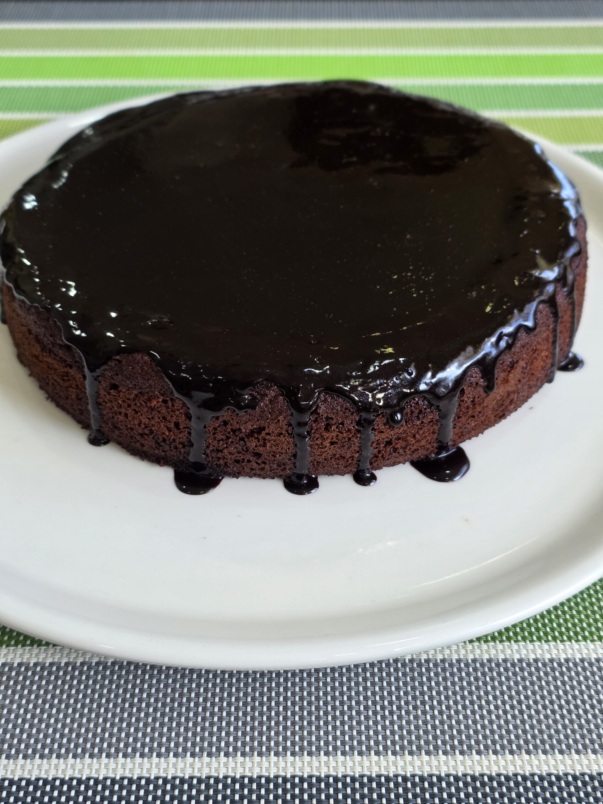 Bolo de chocolate negro (Sem glúten/Sem Lactose)