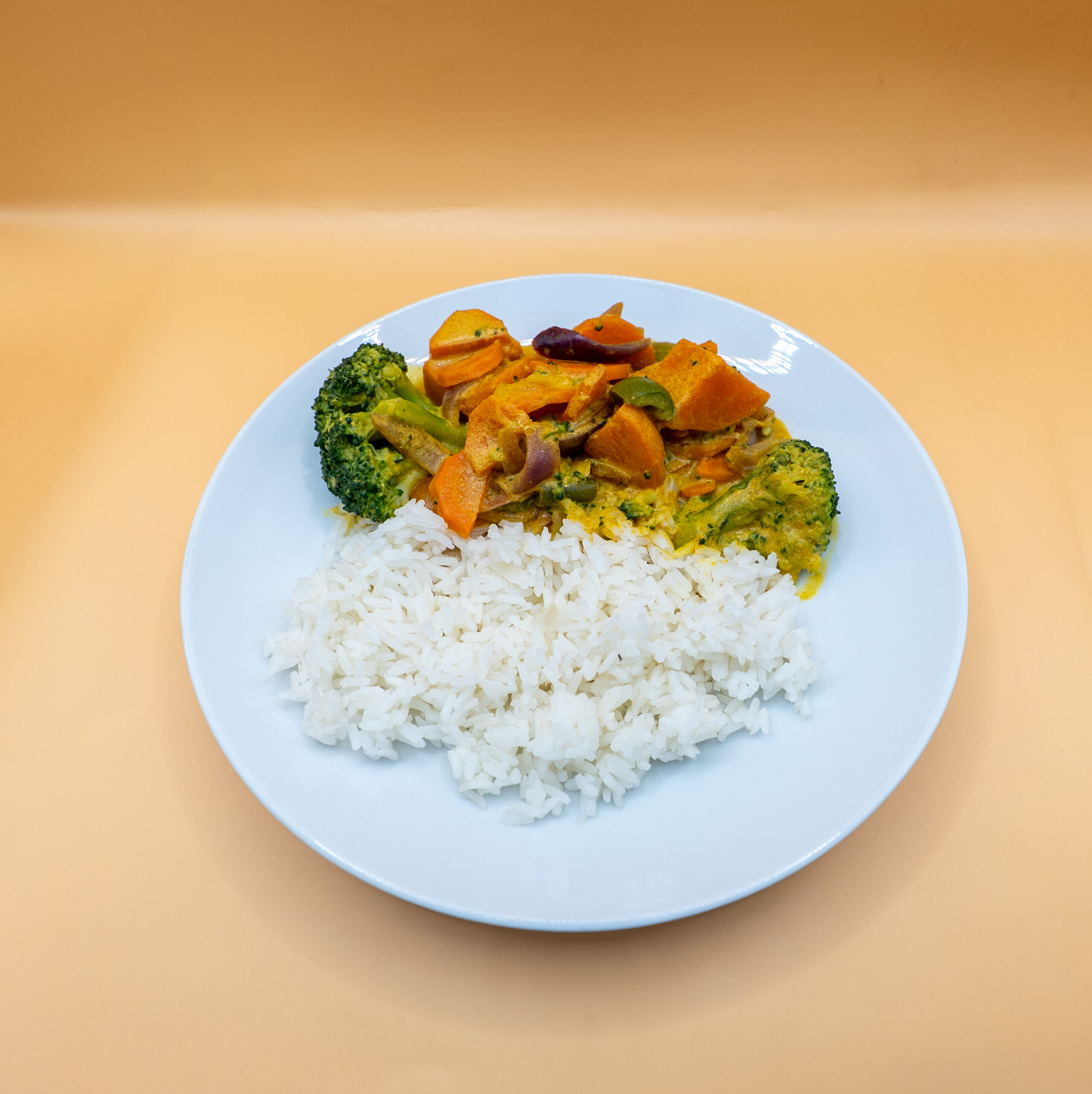 Caril vegetariano com arroz thai (vegetariano) - Image 2