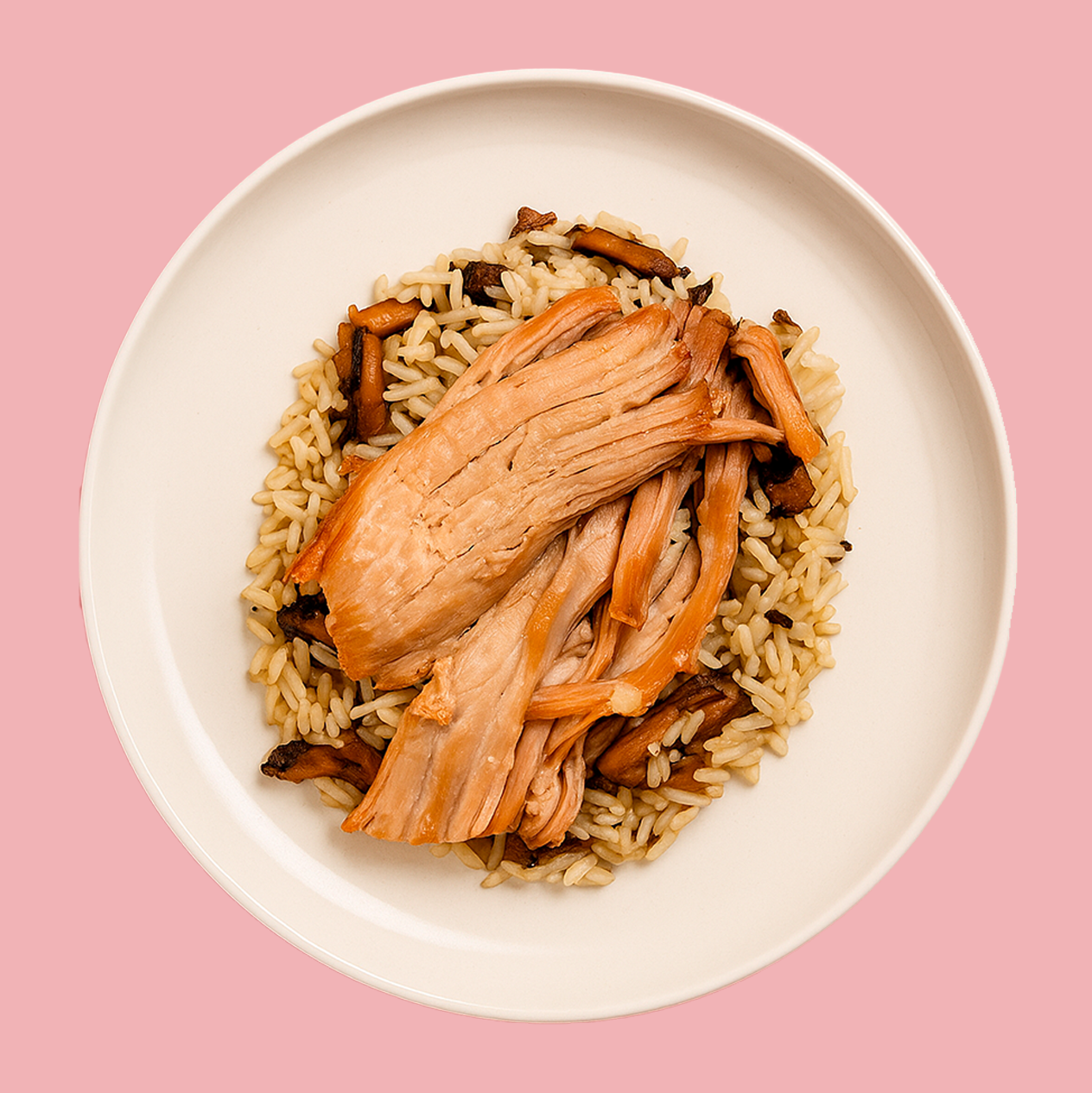 Cachaço de porco em 'slowcooking' com arroz de cogumelos - Image 2